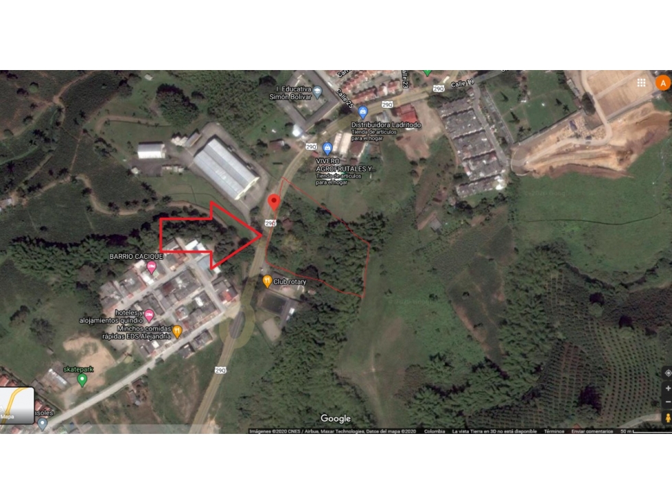 LOTE URBANO EN VENTA UBICADO EN QUIMBAYA SALIENDO A MONTENEGRO - 6