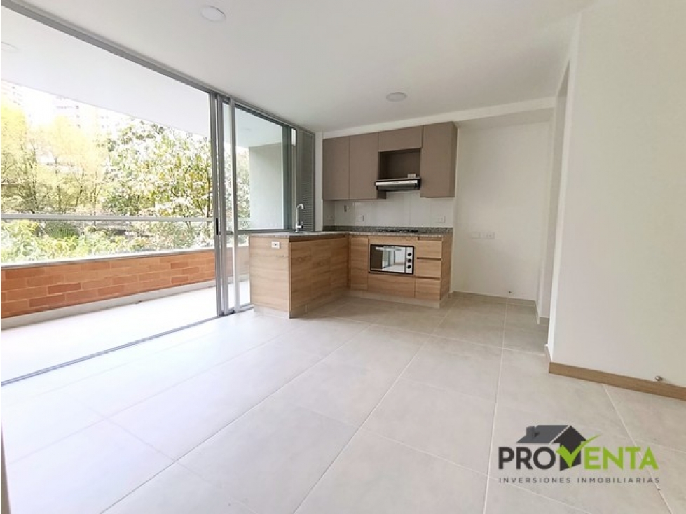 Apartamento en venta Sabaneta La Doctora, 2 habitaciones + estudio