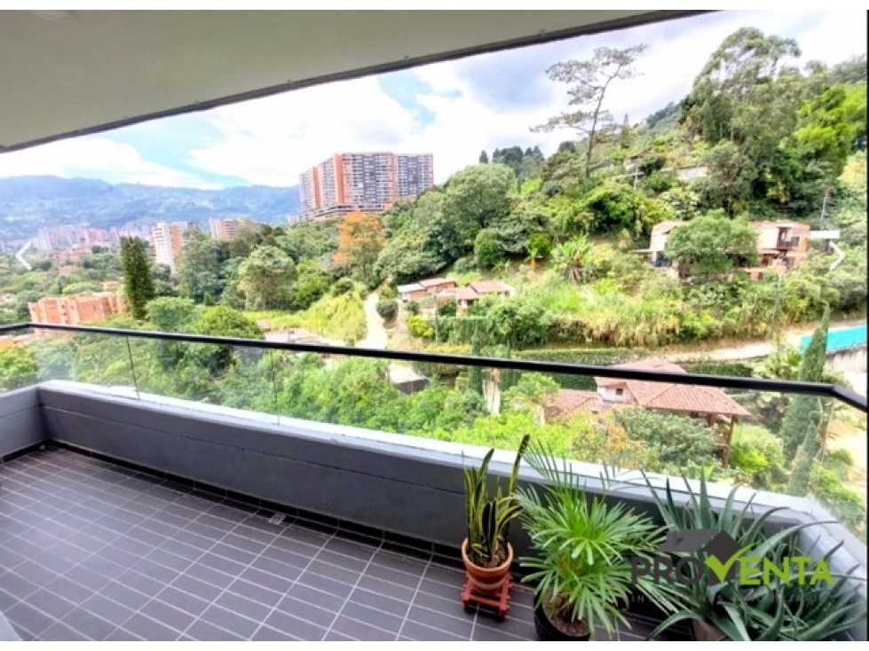 Apartamento en Venta Envigado El Trianón 3 Hab con Vista