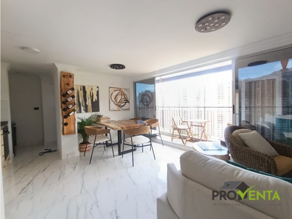 Apartamento en Venta Sabaneta San Remo | Piso 23 con Balcón y Vista — foto 4