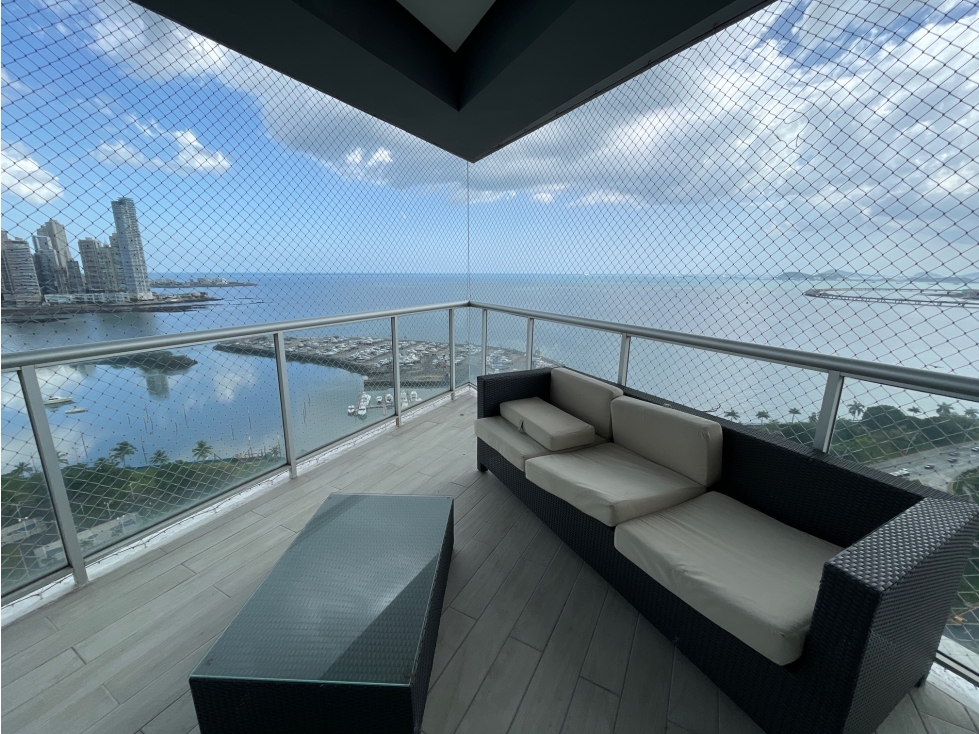 PH YACHT CLUB - APARTAMENTO AMOBLADO - VISTA AL MAR - PANAMA