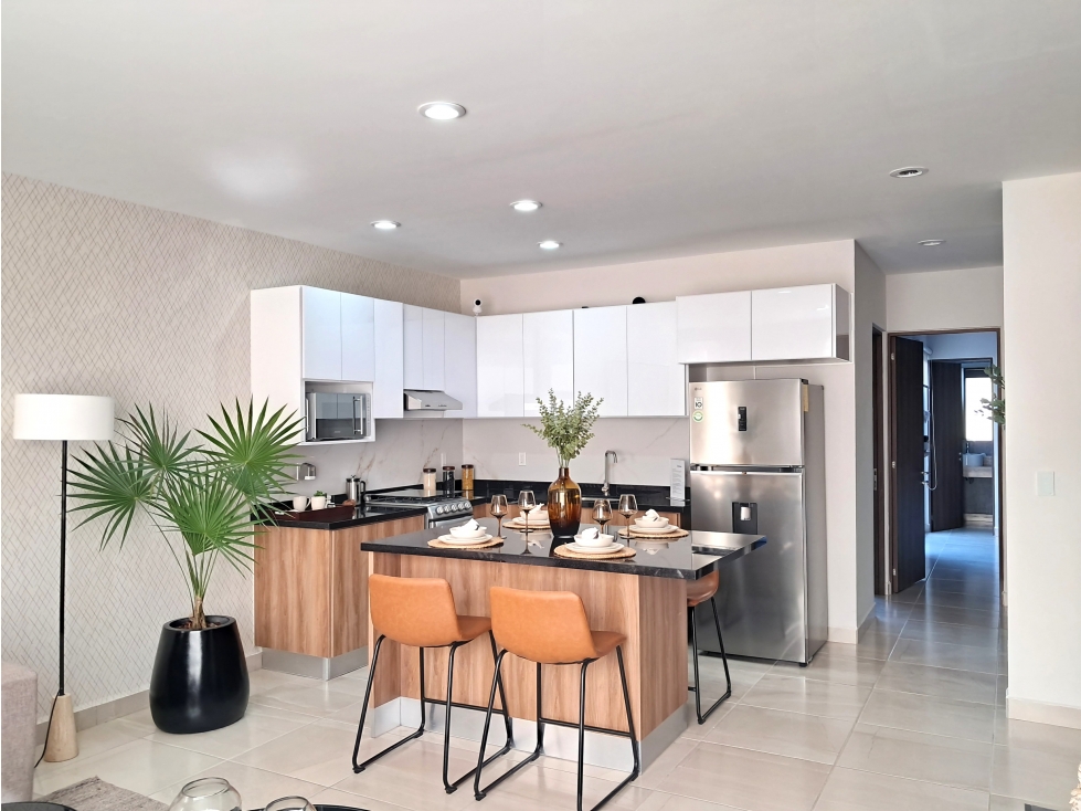 DEPARTAMENTO EN VENTA PB EN ZARU FRENTE ZAKIA EL MARQUES QUERETARO GIH