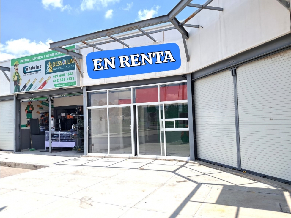 RENTA LOCAL COMERCIAL EN CARRETERA 210 QRO TEQUISQUIAPAN QUERETARO GAA - 1
