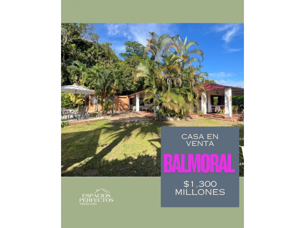 LINDA CASA CAMPESTRE EN VENTA EN BALMORAL VILLAVICENCIO