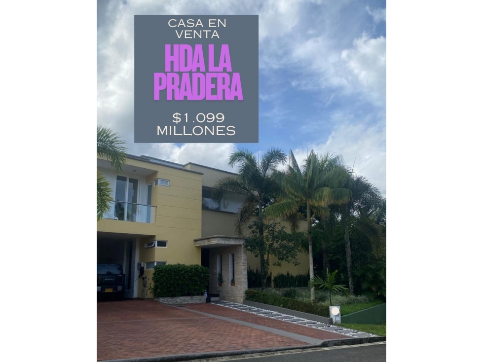 LINDA CASA EN VENTA VIA VILLAVICENCIO RESTREPO COND LA PRADERA - 1