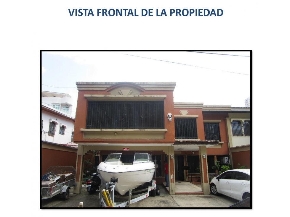 Se VENDE Casa Tipo Dúplex, Calle 50, Bella Vista