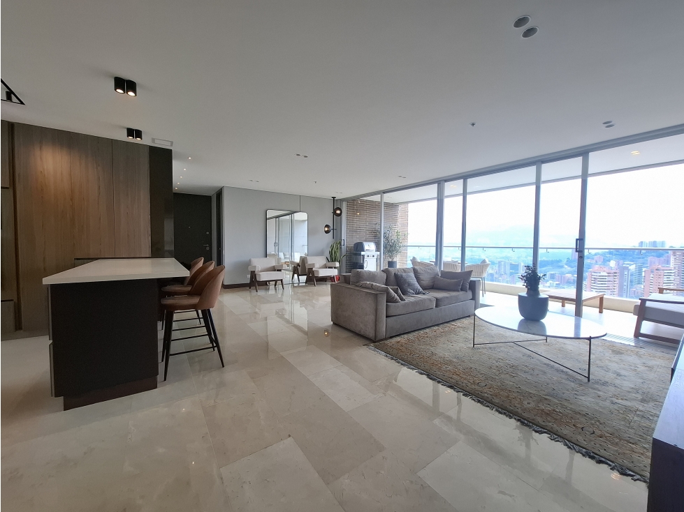 APARTAMENTO DE LUJO PARA LA VENTA EN EL POBLADO SECTOR EL TESORO — foto 3