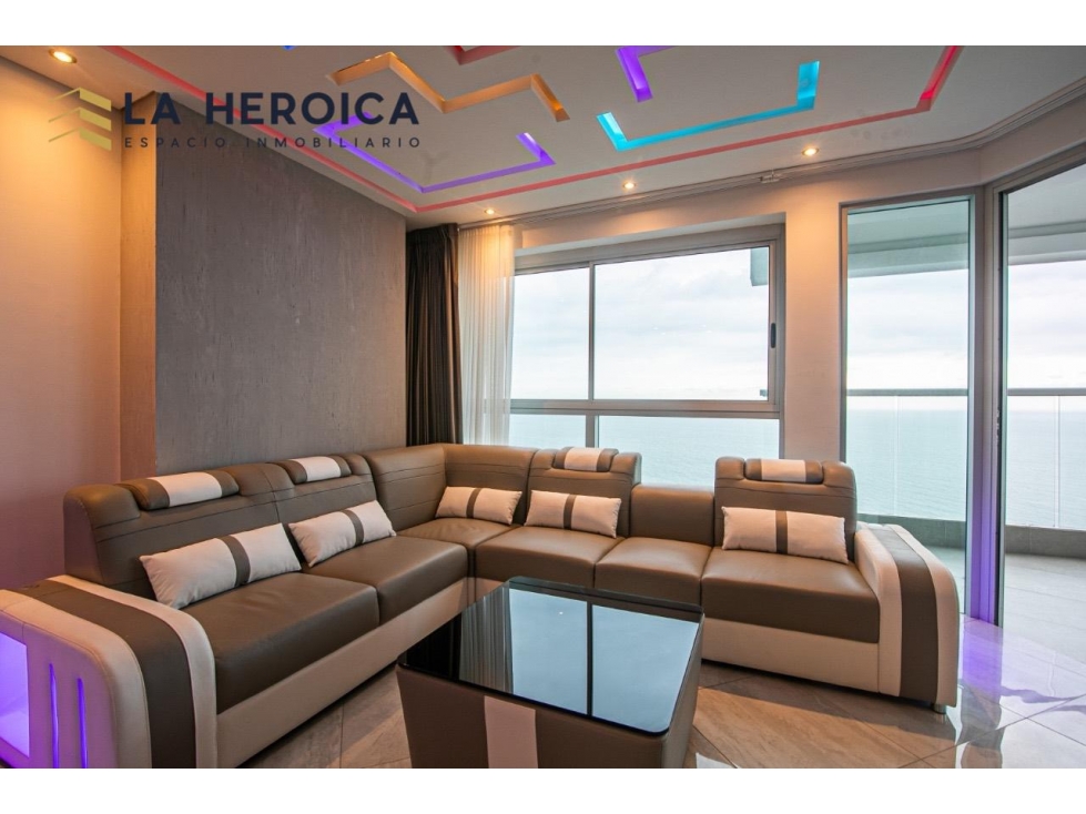 VENDEMOS APARTAMENTO EN BOCAGRANDE-CARTAGENA