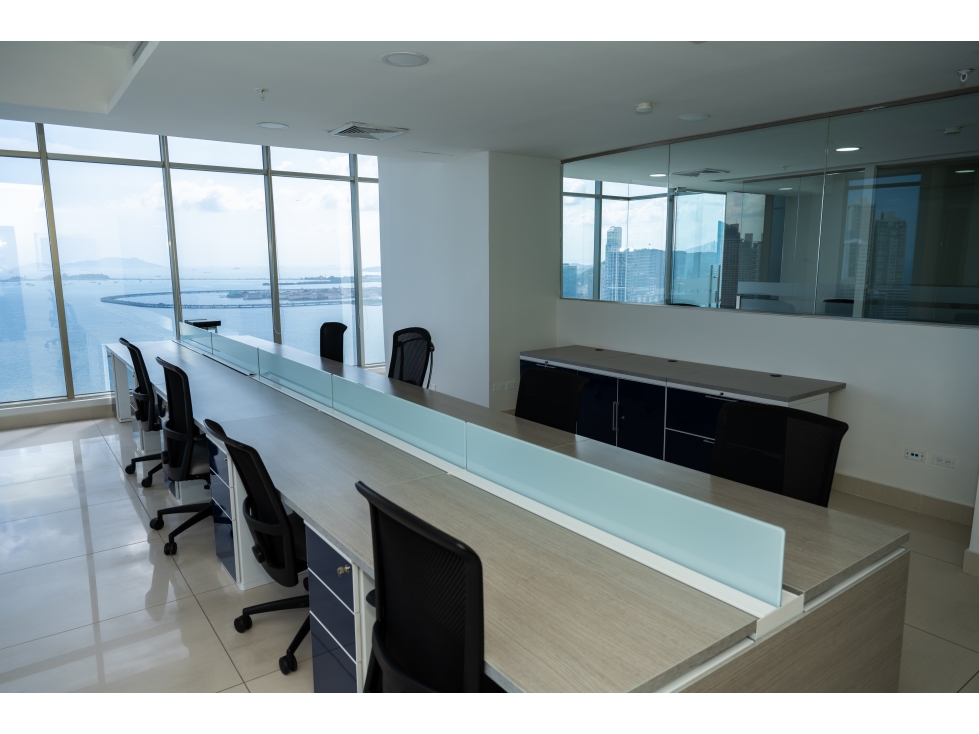 Oficina Amoblada en Torre BICSA Avenida Balboa Marbella en Alquiler-LH - 5