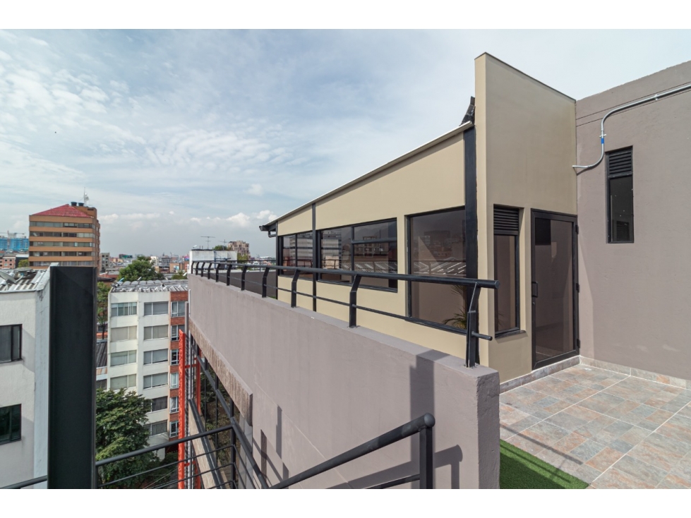 Edificio Moderno con Acabados y Terraza en Chapinero — foto 5