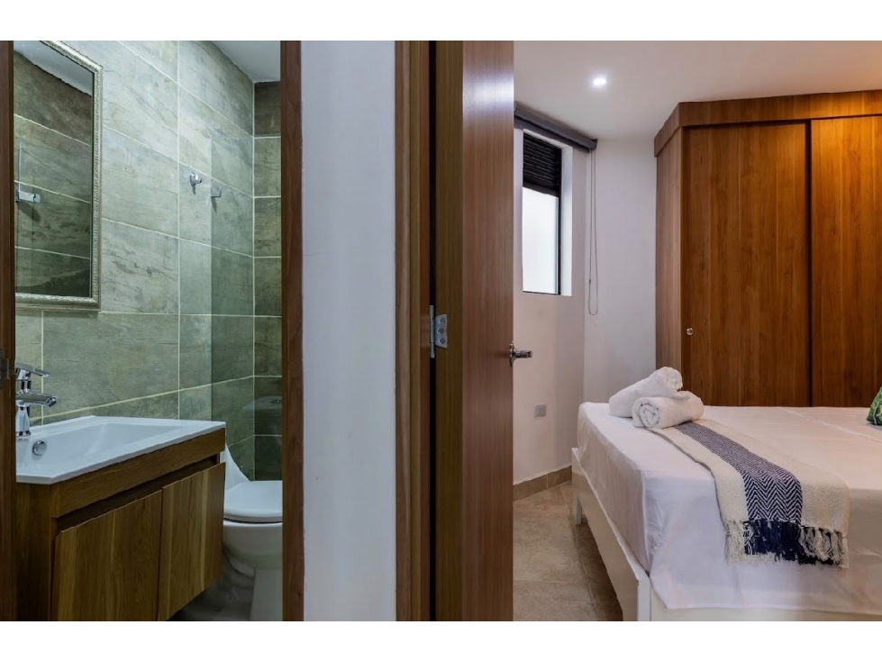 APARTAESTUDIO AMOBLADO EN LAURELES MEDELLÍN — foto 2