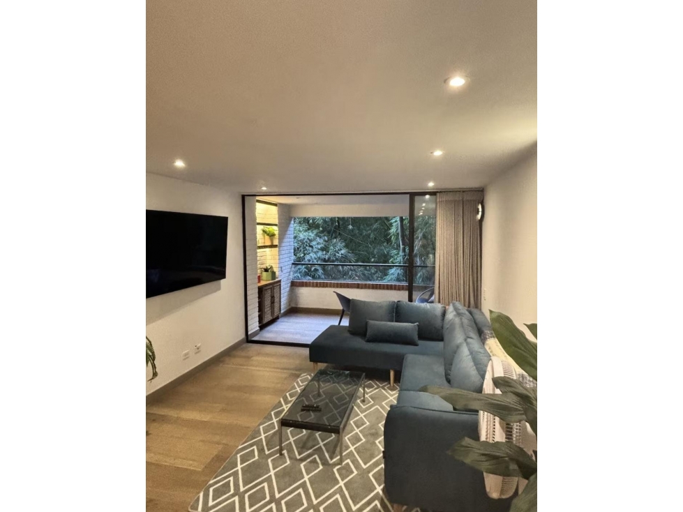 APARTAMENTO AMOBLADO EN ARRIENDO LALINDE, EL POBLADO