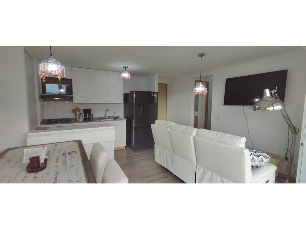 APARTAMENTO AMOBLADO EN PISO 27 CON VISTA PANORÁMICA SABANETA — foto 5