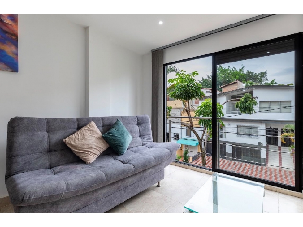 APARTAESTUDIO AMOBLADO EN LAURELES MEDELLÍN