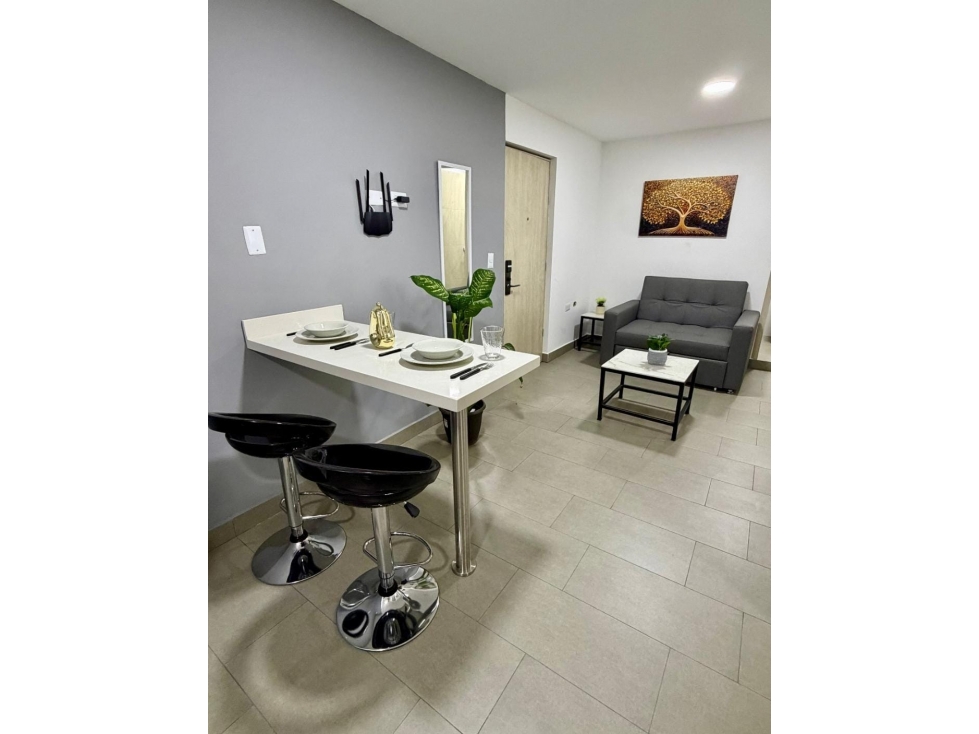 APARTAMENTO AMOBLADO LAURELES
