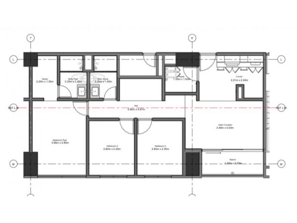 APARTAMENTO EN VENTA CESION DE DERECHOS OLIVA SECTOR COLTEJER — foto 4