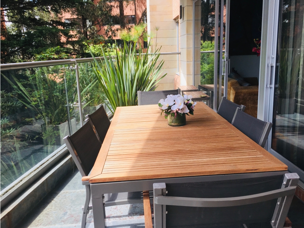 VENTA/ARRIENDO APTO CON TERRAZA ROSALES BAJO VISTA AL OCCIDENTE BOGOTA