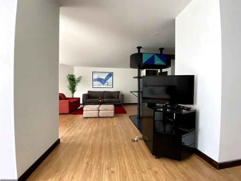 Venta y arriendo lindo apartamento 1 alcoba Santa Barbara Occidental — foto 2