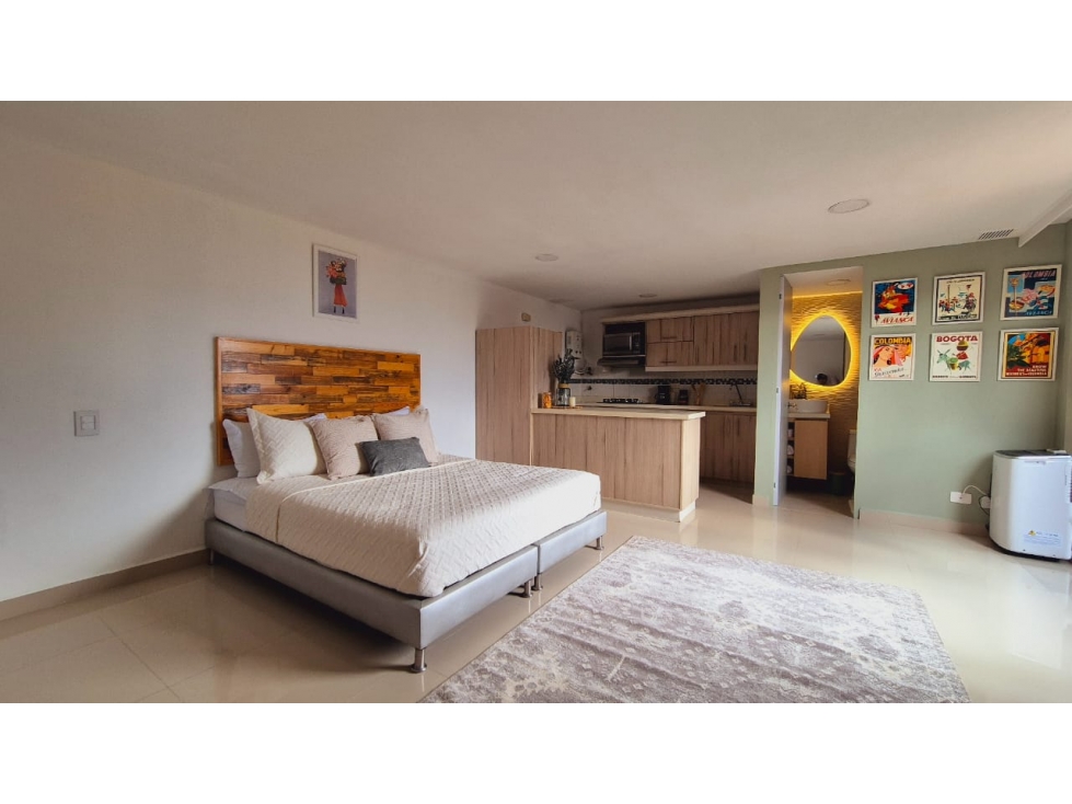 Apartaestudio con licencia rentas cortas en Mall La Frontera