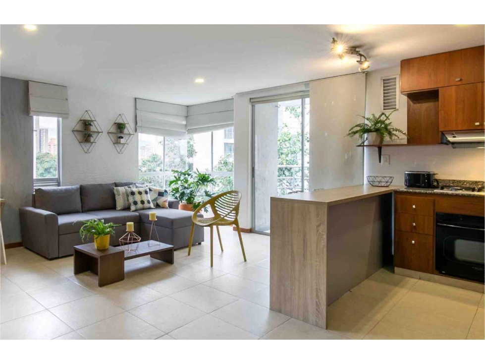 Apartamento amoblado con Licencia hotelera en el Poblado