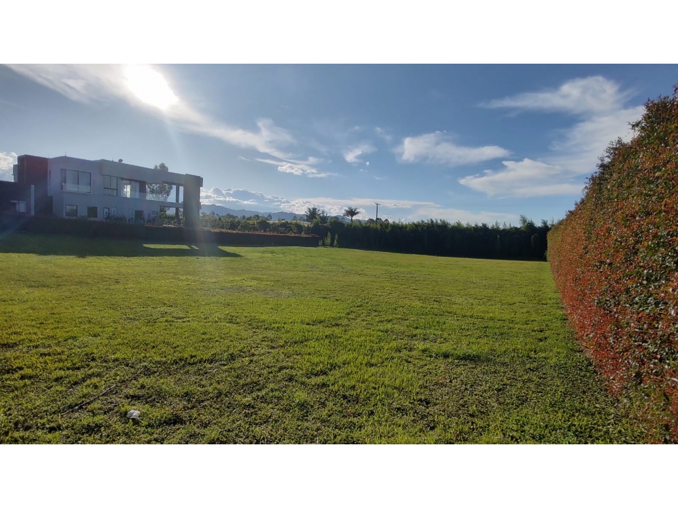 Venta de lote en Llanogrande