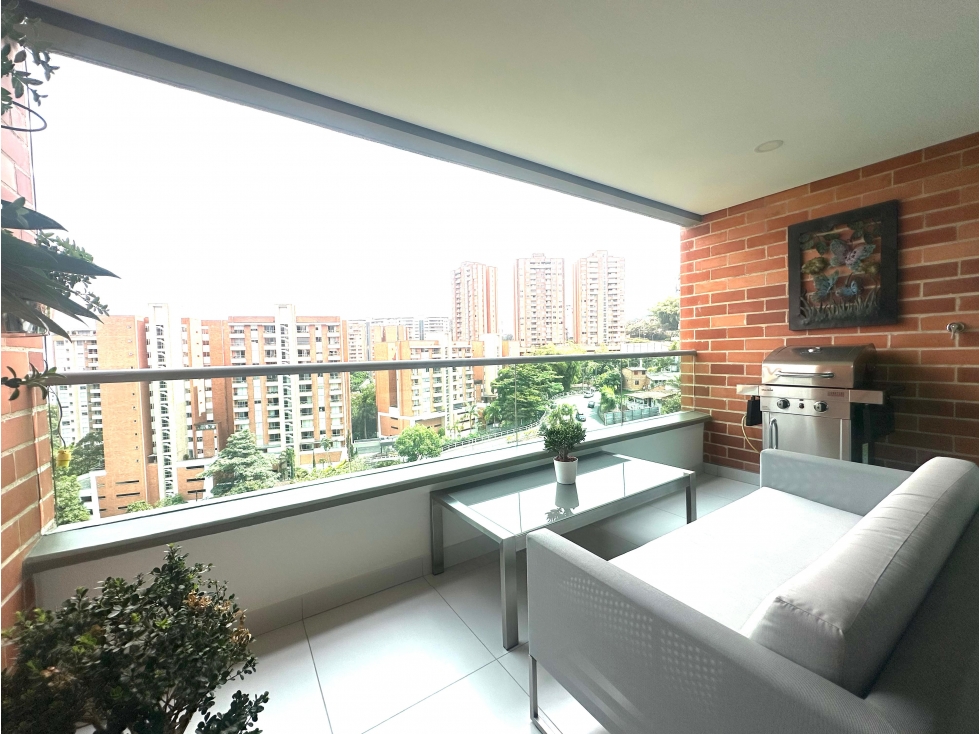 Apartamento con hermosa vista en Envigado, Loma de los Mesa — foto 5