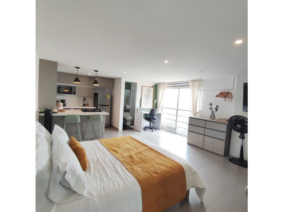 Apartaestudio en edificio cerca al Mall La Frontera — foto 2
