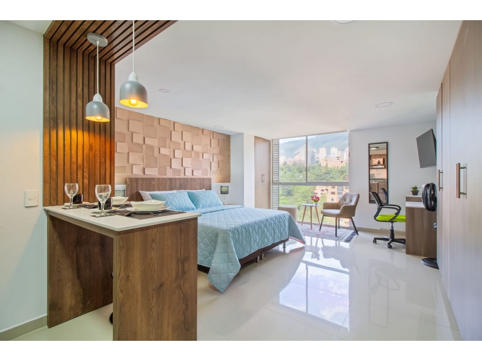Apartaestudio en edificio cerca al Mall La Frontera