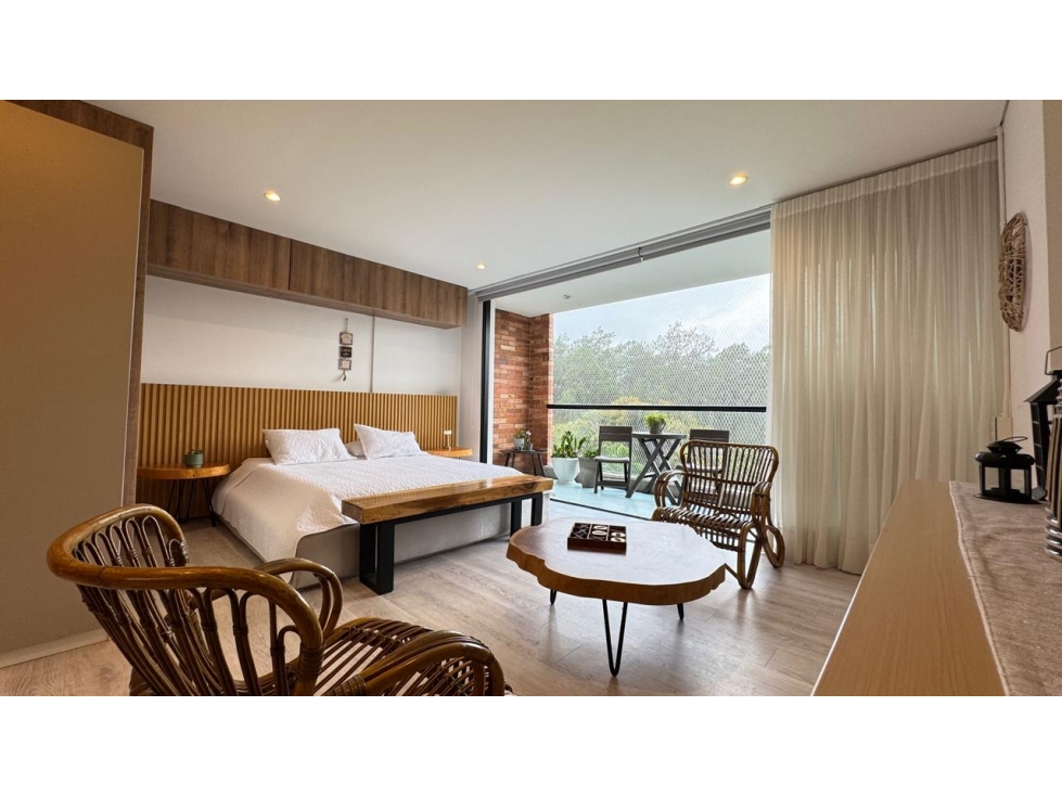 Venta apartamento tipo suite en reserva natural El Retiro