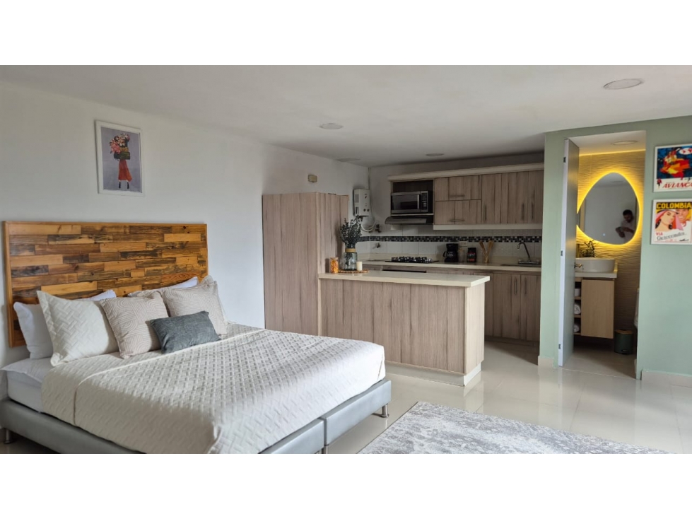 Apartaestudio con licencia rentas cortas en Mall La Frontera — foto 3