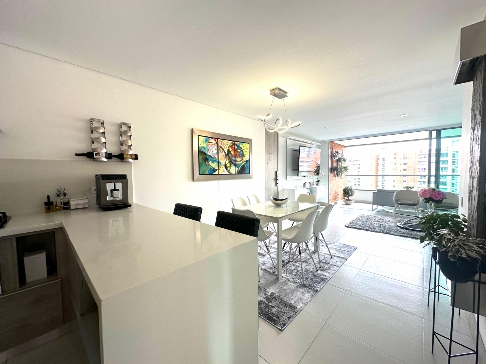 Apartamento con hermosa vista en Envigado, Loma de los Mesa — foto 4