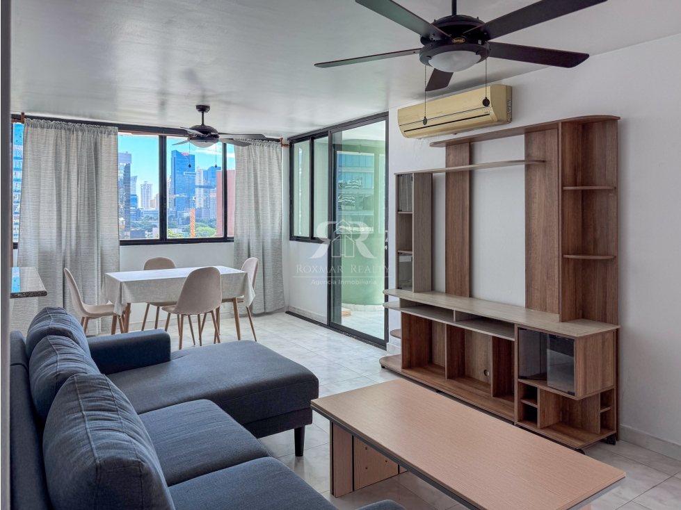 Apartamento amoblado en Obarrio PH Torre Cosmos