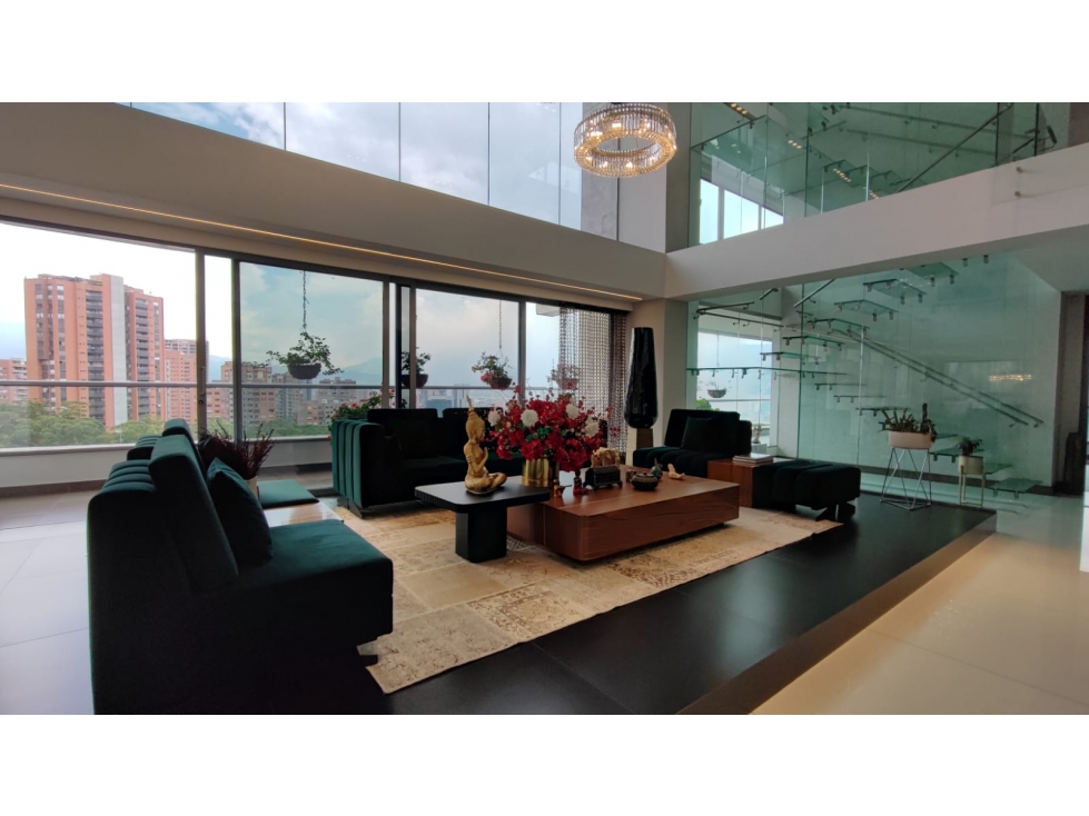 Penthouse Milla de Oro El Poblado 737 m² terraza y jacuzzi