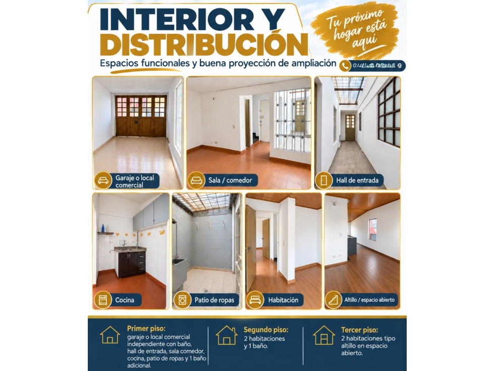 VENTA DE CASA SOACHA-RINCÓN DEL SANTAFÉ