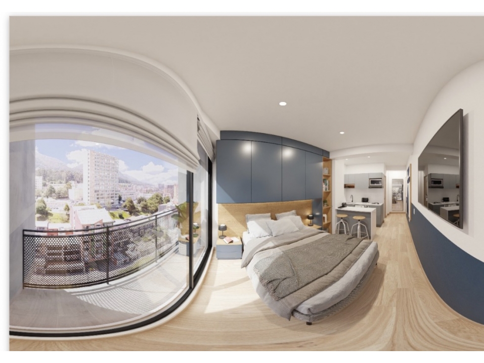 VENTA APARTAESTUDIO CHAPINERO ALTO INVERSION MM — foto 5