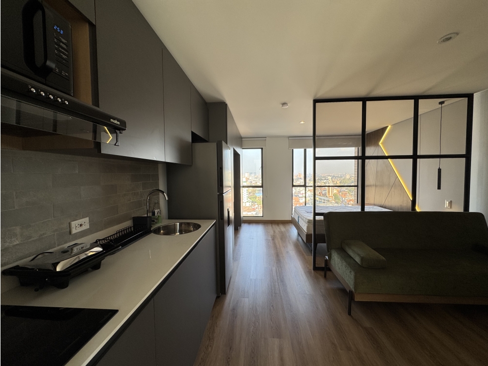 Apartaestudio Amoblado Renta Centro Internacional ALCR