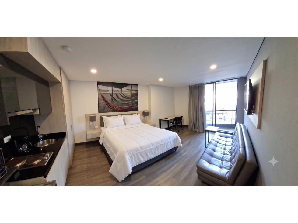 APARTAMENTO EN RENTA AMOBLADO SANTA BARBARA CAV — foto 2