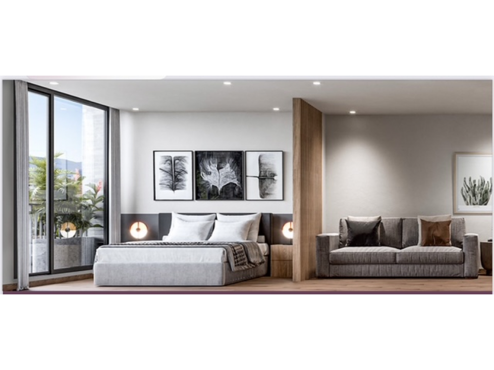 VENTA APARTAESTUDIO AMOBLADO EL VIRREY INVERSION MM
