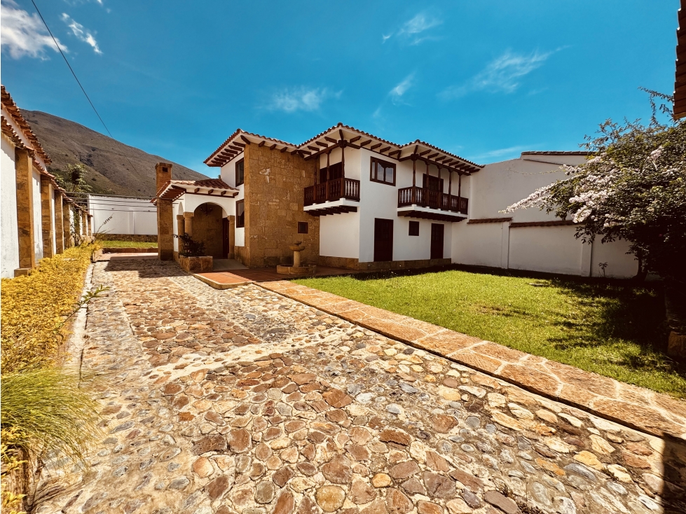 CASA EN VENTA - VILLA DE LEYVA EF