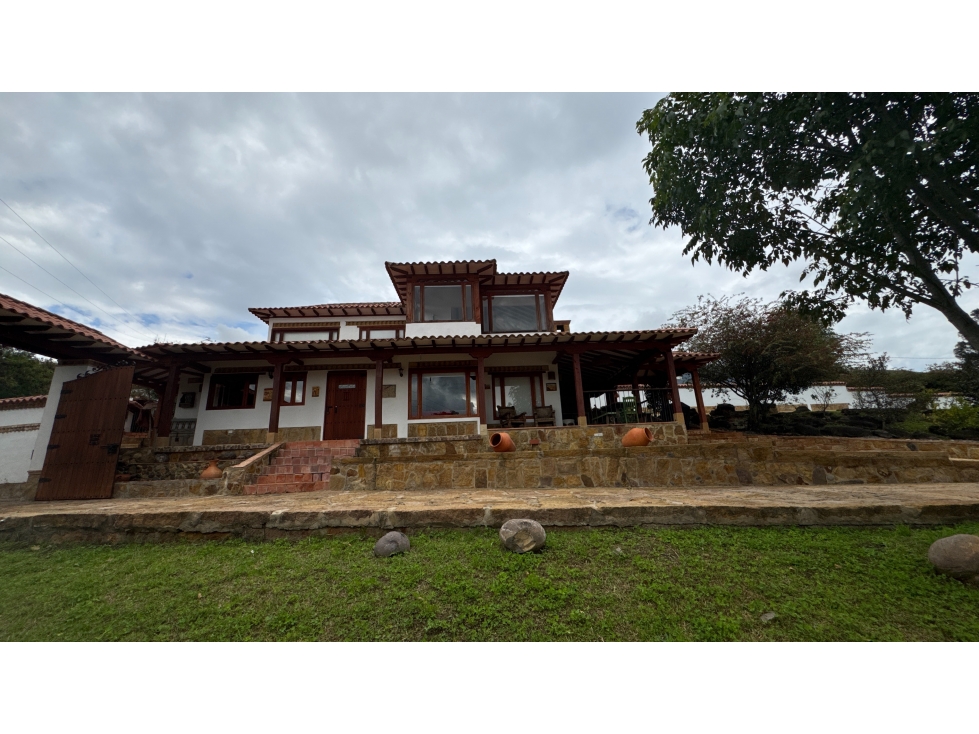 CASA CAMPESTRE EN VENTA - VILLA DE LEYVA EF