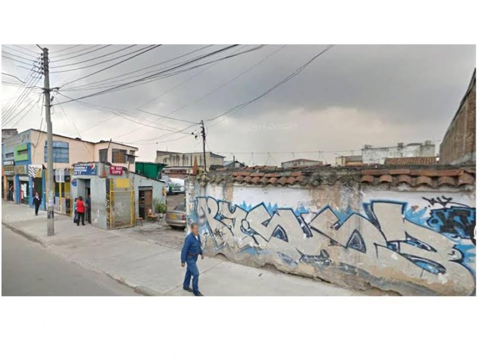 Lotes Venta Paloquemao 1200 mtrs KS