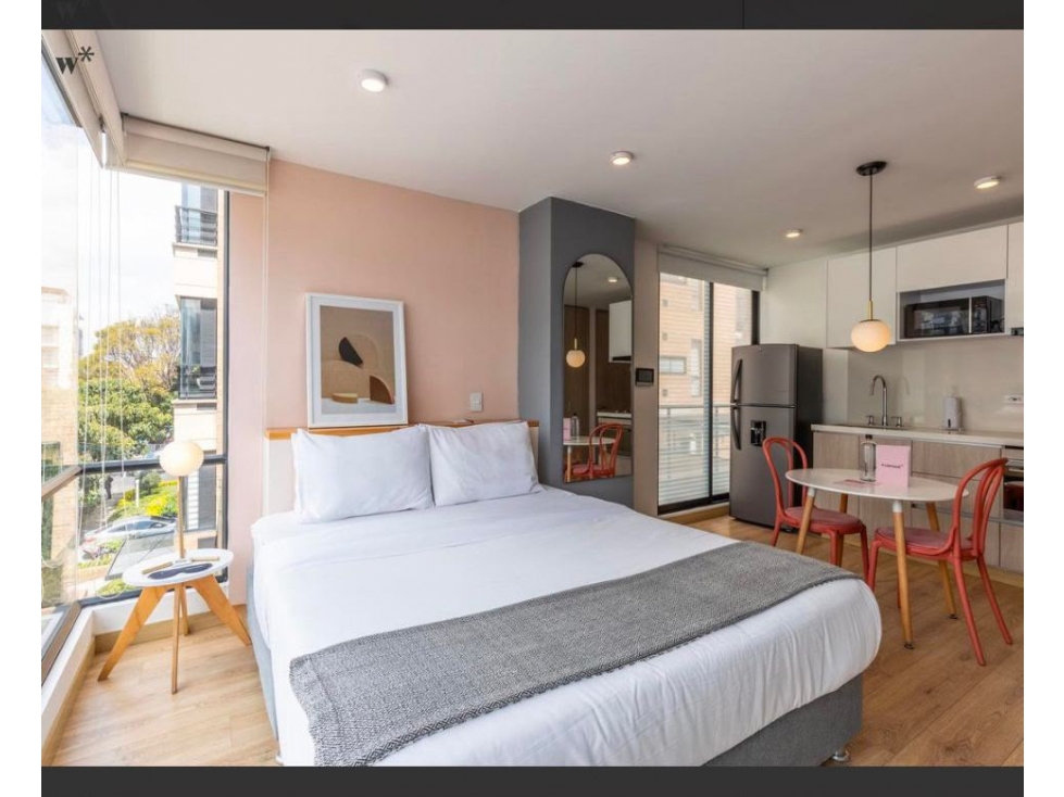 VENTA APARTA ESTUDIO EXTERIOR AMOBLADO SANTA PAULA MM