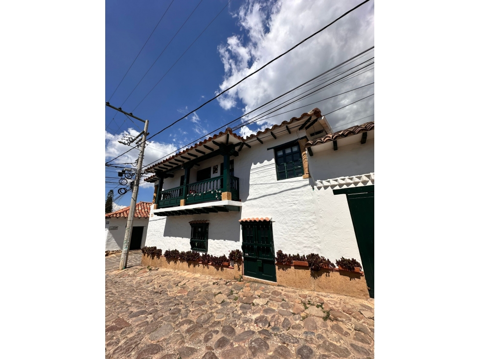 VENTA DE CASA COLONIAL EN VILLA DE LEYVA CAV