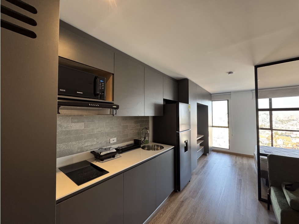 Apartaestudio Amoblado Renta Centro Internacional ALCR — foto 2