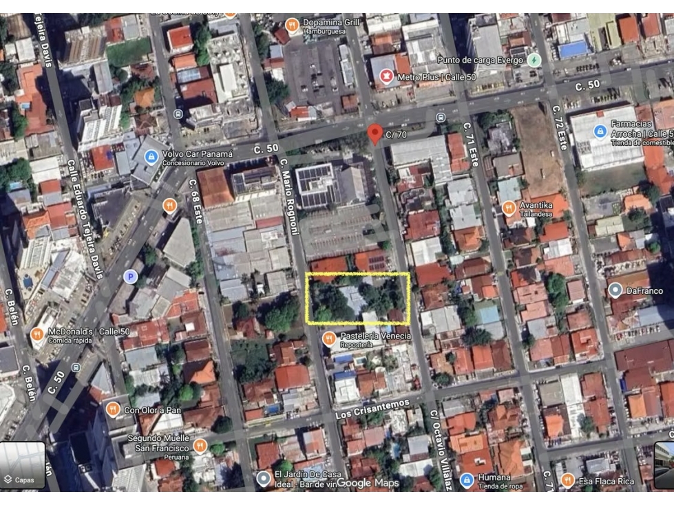 Terreno ZM6 de 2,200m² en San Francisco Doble Frente (Calle a Calle)