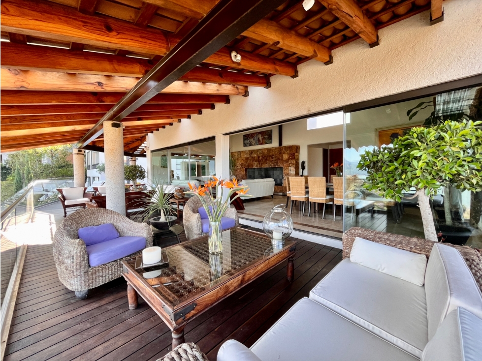 CASA CON VISTA AL LAGO, EL SANTUARIO, VALLE DE BRAVO. - 5