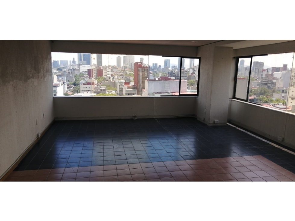 Renta de oficina 60 m2 con 3 Privados y recepción Col. Hipódromo - 1