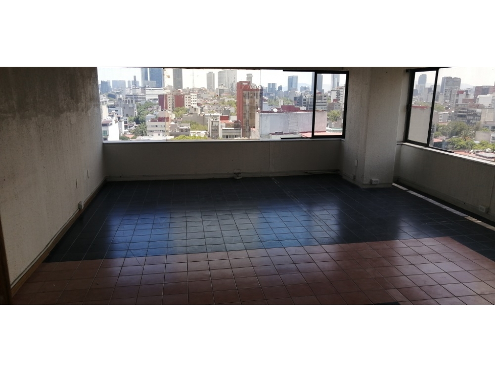 Renta de oficina 60 m2 con 3 Privados y recepción Col. Hipódromo - 2