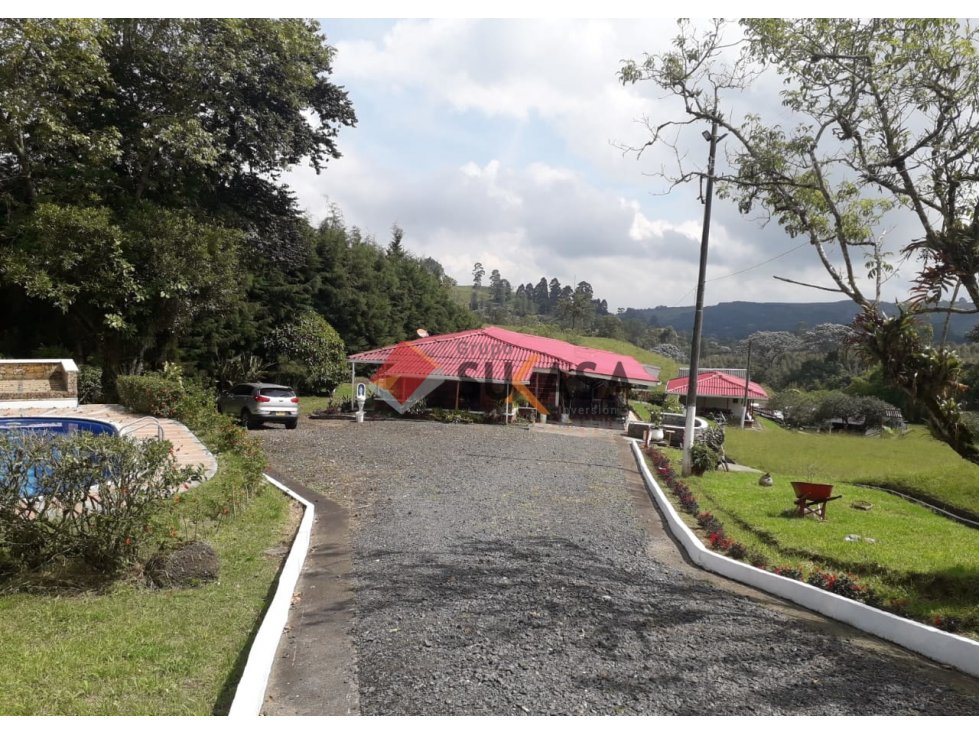 VENDO FINCA TURISTICA Y GANADERA VÍA ARMENIA COD 3121055