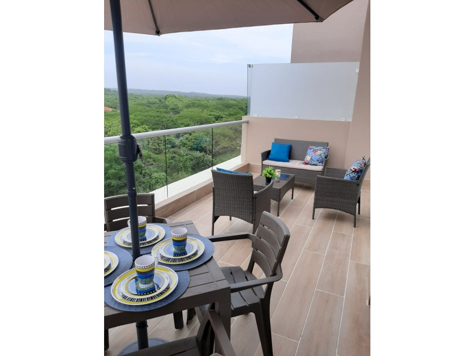 VENTA -ALQUILER APARTAMENTO BAIA KRISTAL-ZONA NORTE - CARTAGENA-COL